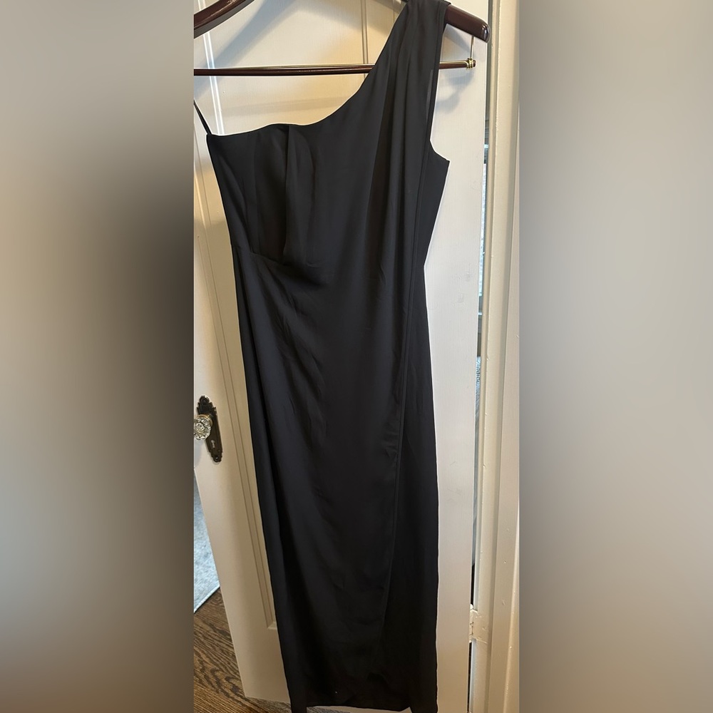 One shoulder formal dress